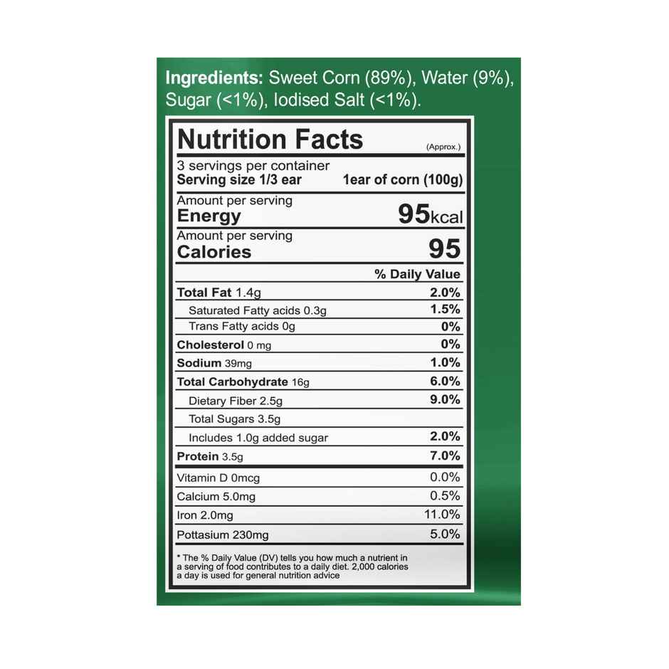 Tadaa Sweet Corn on the Cob Single