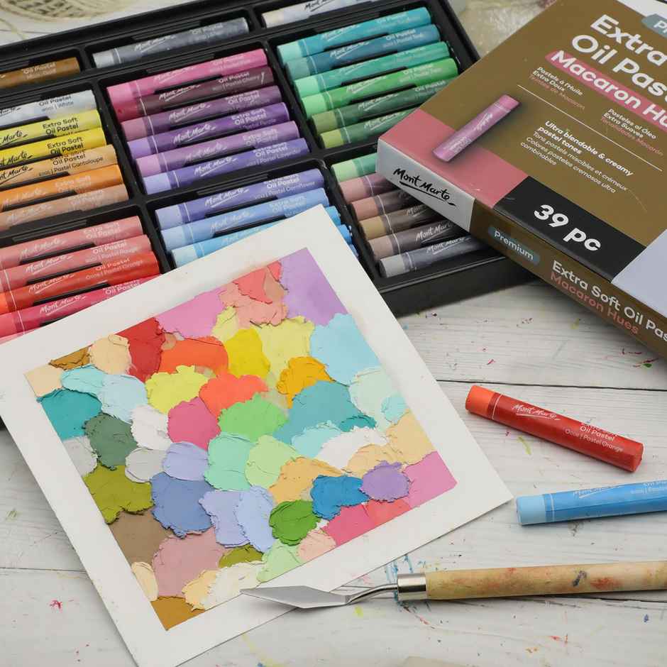 Mont Marte Extra Soft Oil pastel Macaron Hues Set