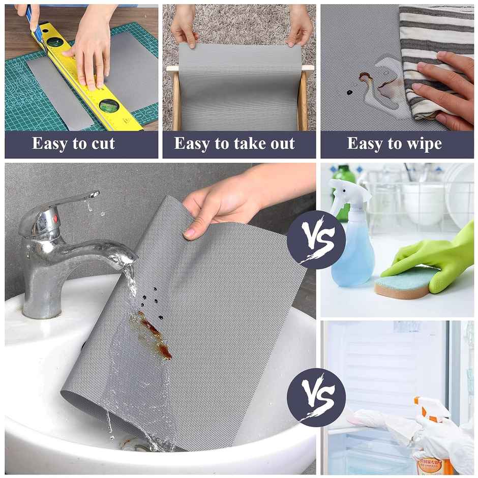 Let's Vybe Multipurpose Washable Anti Slip Mat 3 m