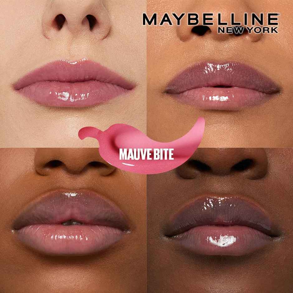 Maybelline New York Lifter Plump - Plumping Lip Gloss | Mauve Bite