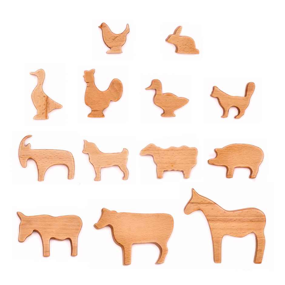 Ariro Toys Farm Animals (Set of 13)