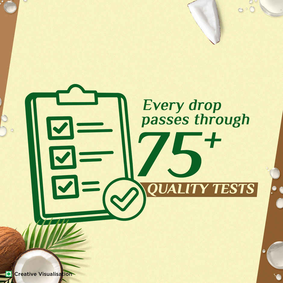 Saffola Cold Pressed Coconut Oil | Zero trans fat | No chemicals or heat | Unrefined