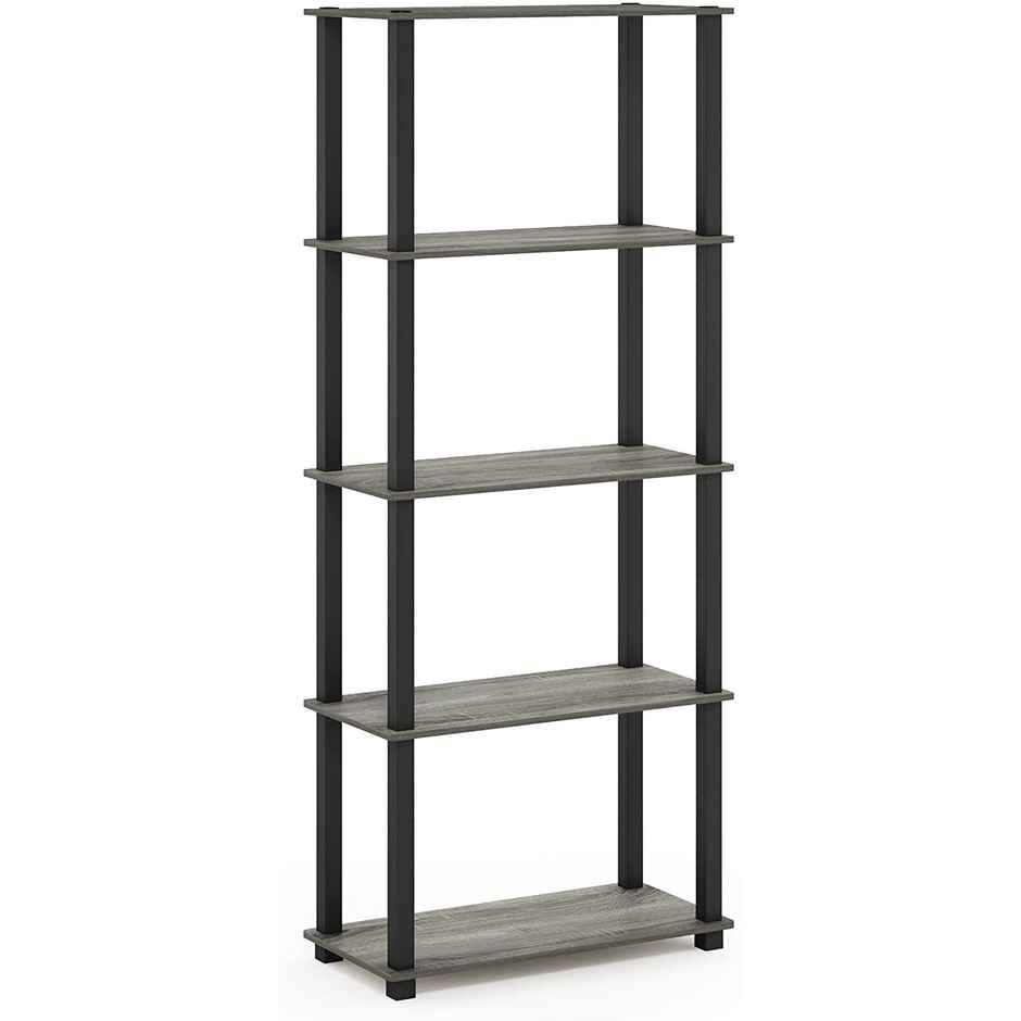 Arlavya Standing 5 tier Engineered Wood Utility Storage Shelf & Display Organizer for Home
