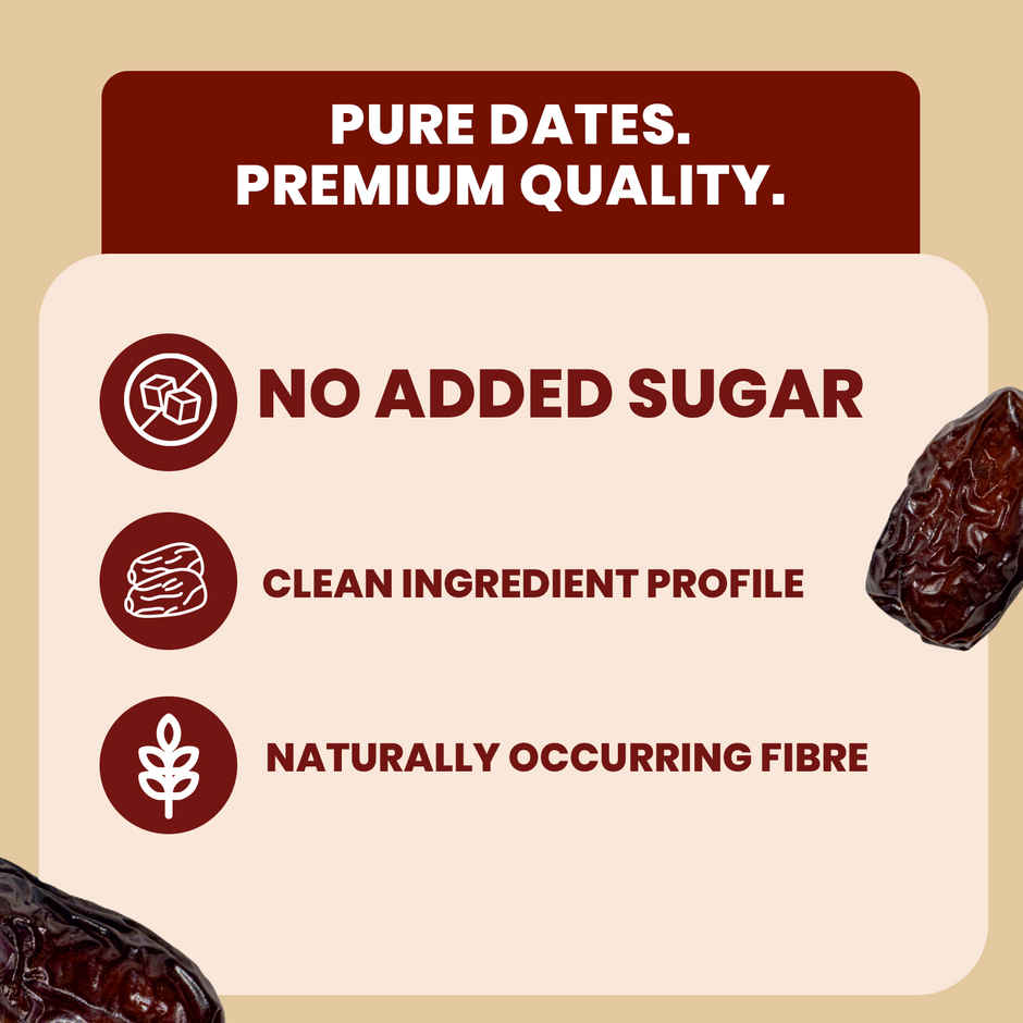 Nutty Gritties Premium Kalmi Dates | High Fibre