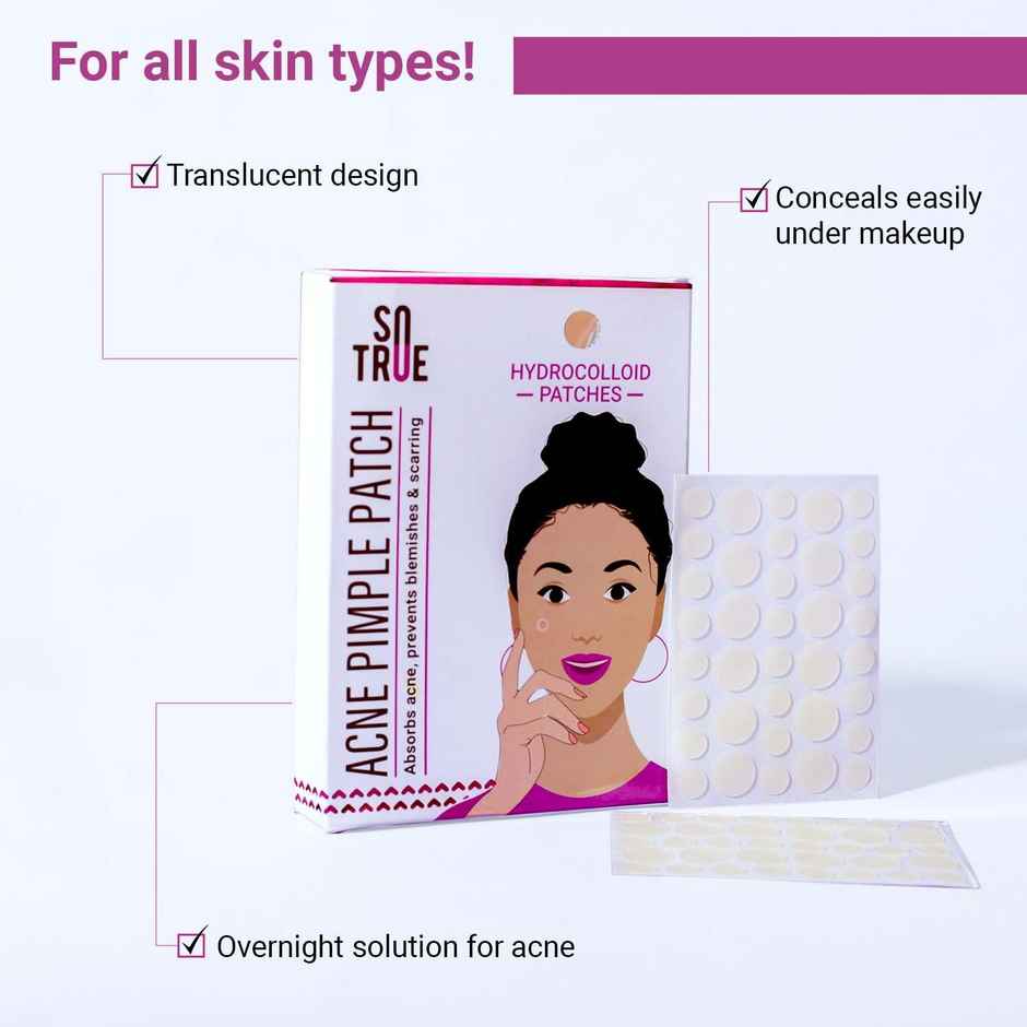 Sotrue Acne Pimple Relief Patches For Face