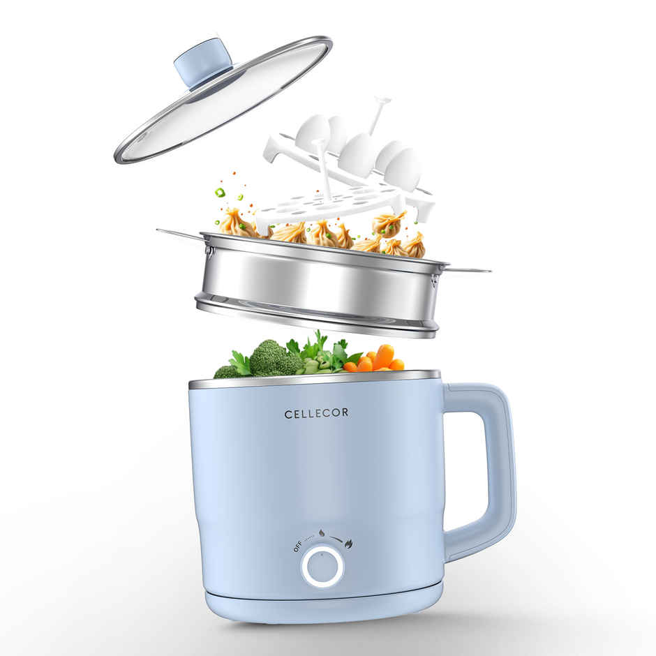 Cellecor CMK18 Multi Cook Kettle | Light Blue