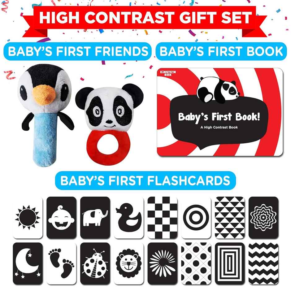 Einstein Box Gift Set for Babies, Newborns And Infants | 0-1 years | Educational & Fun
