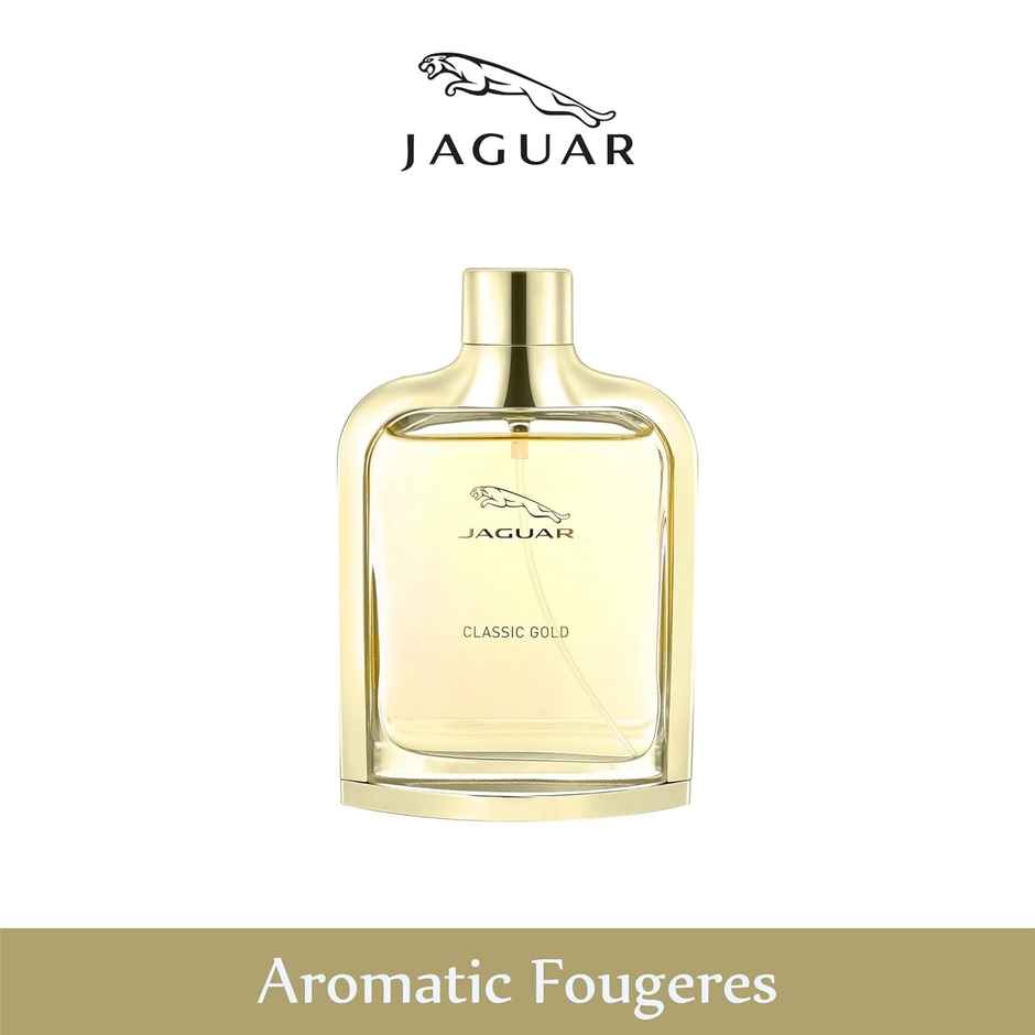 Jaguar Classic Gold Eau De Toilette | Fresh & Elegant