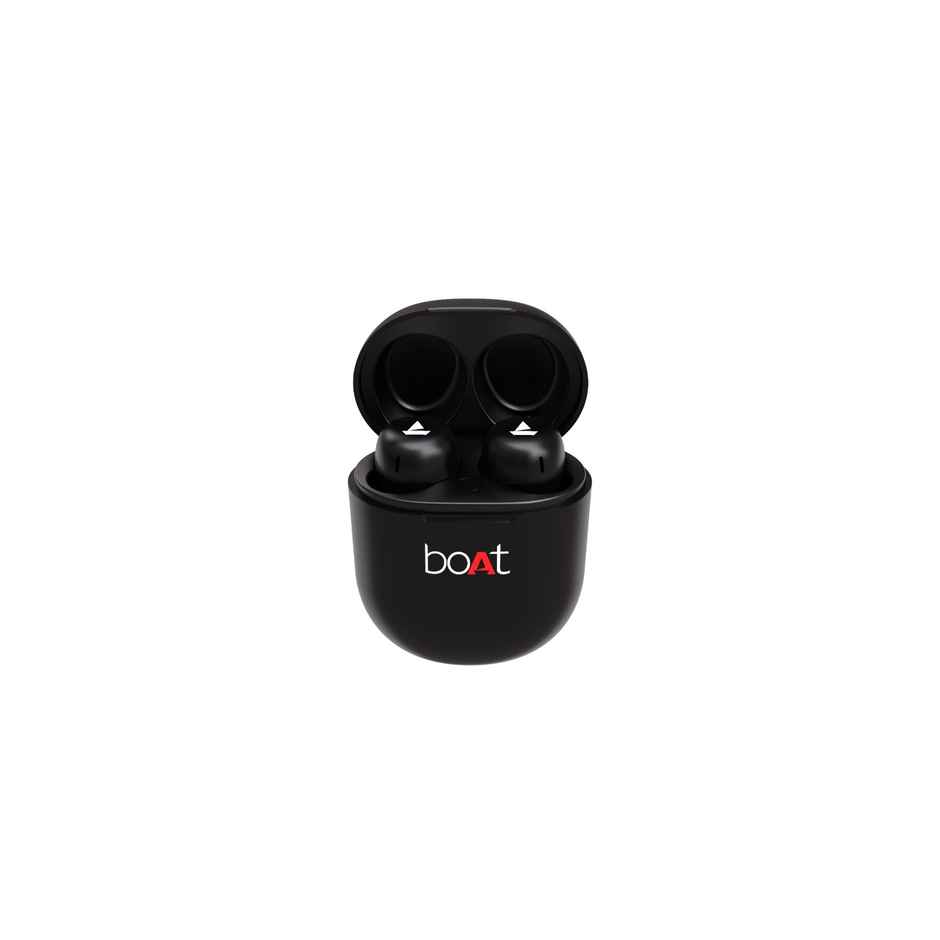 boAt Airdopes 381 TWS Earbuds with 20 Hours Playback, ASAP Charge, IWP Technology(Active Black Indi)