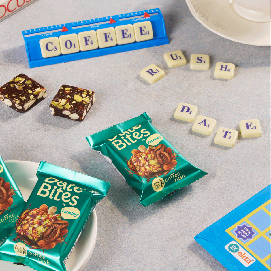 Farmley Coffee Rush Date Bites | No Added Sugar