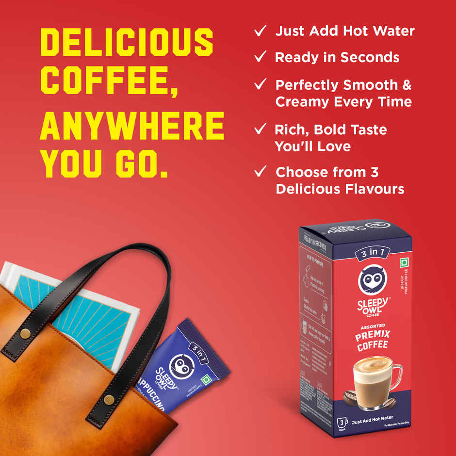 Sleepy Owl Assorted Coffee Premix