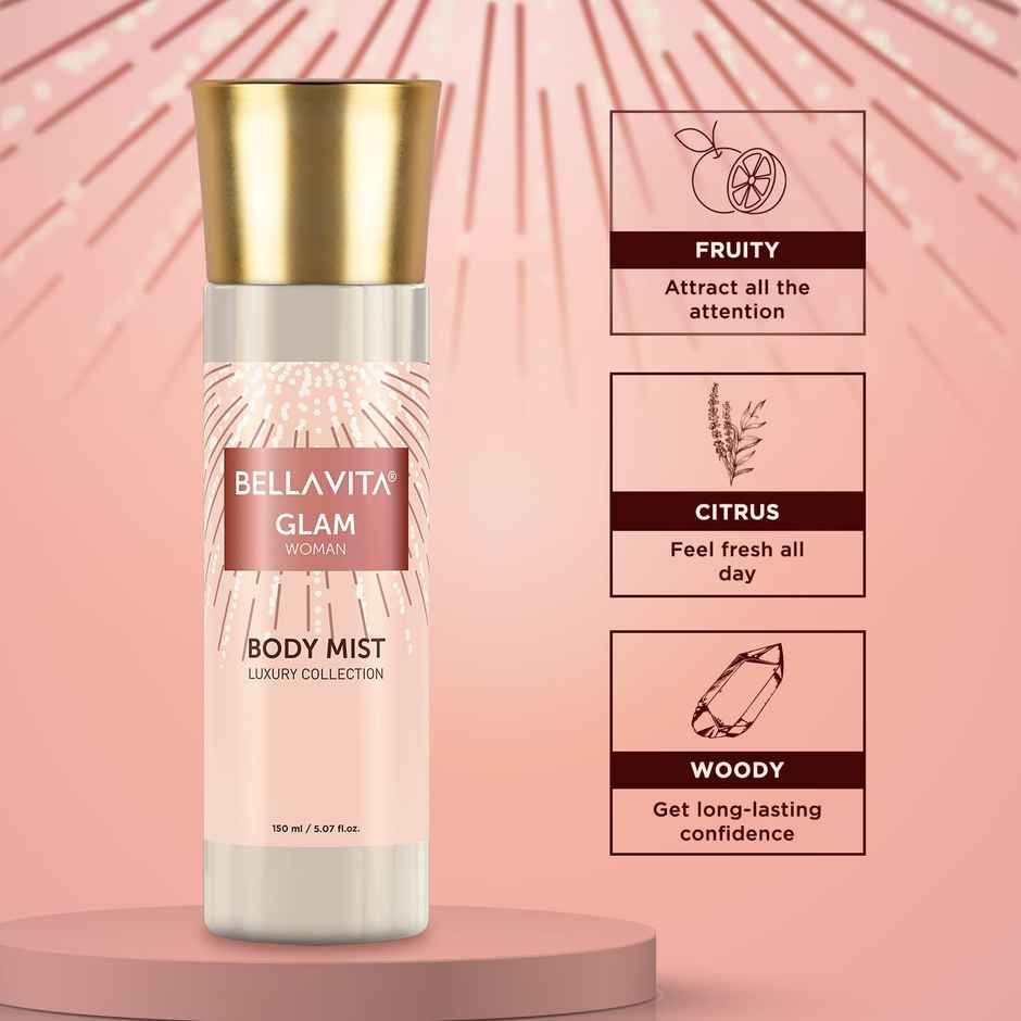 Bella Vita Luxury Glam Woman Body Mist Perfume For Women