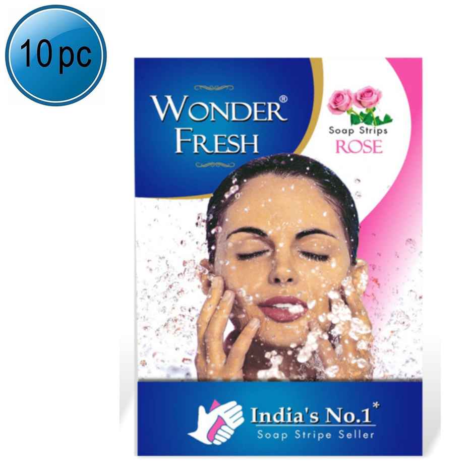 Wonder Fresh Paper Soap Rose - Pack Of 3