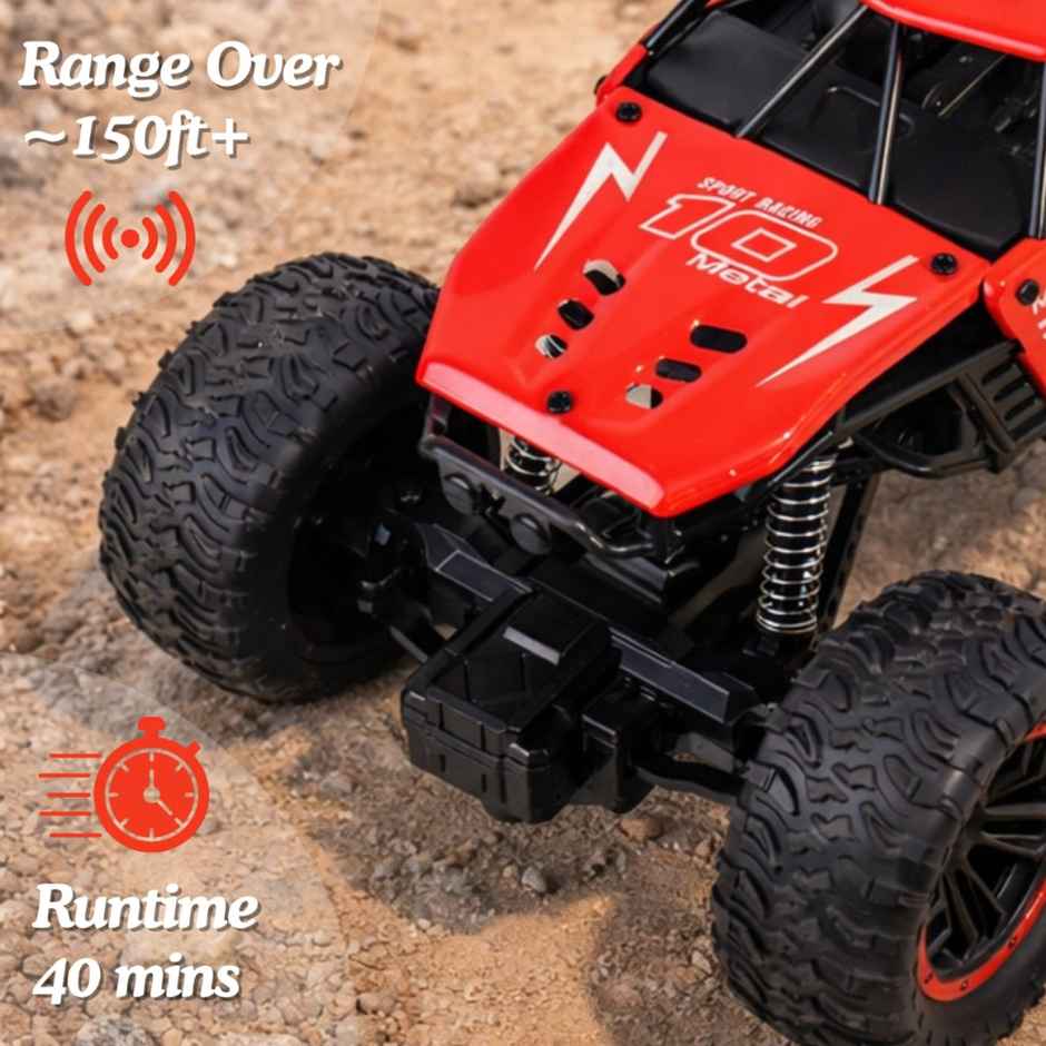 Race n Roll 2.4G Remote Control Rock Crawler Red