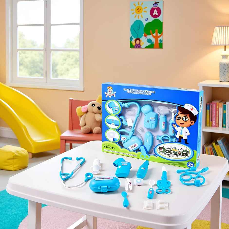 Anz Toy Blue My Doctor Set Blue Ph 9217