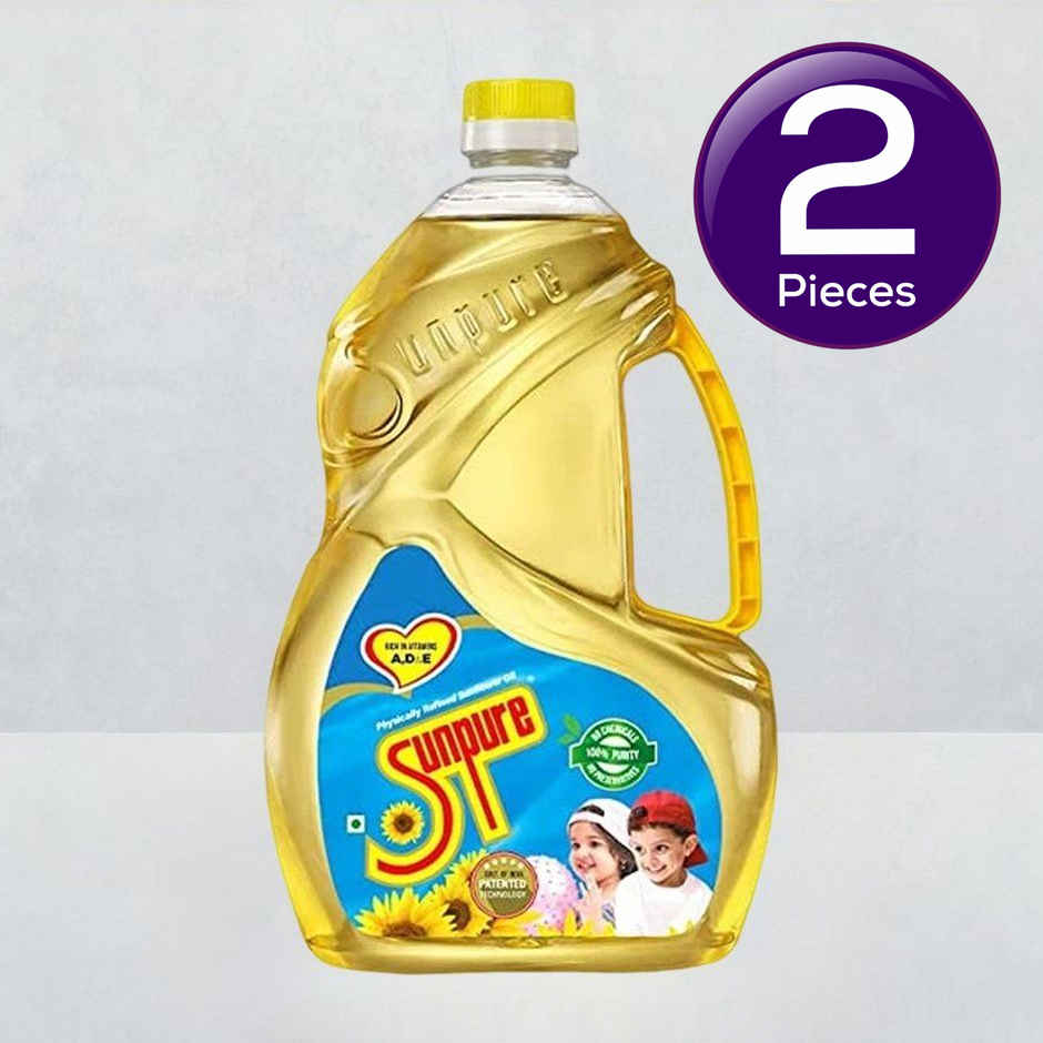 Sunpure Sunflower Oil - Bottle Combo