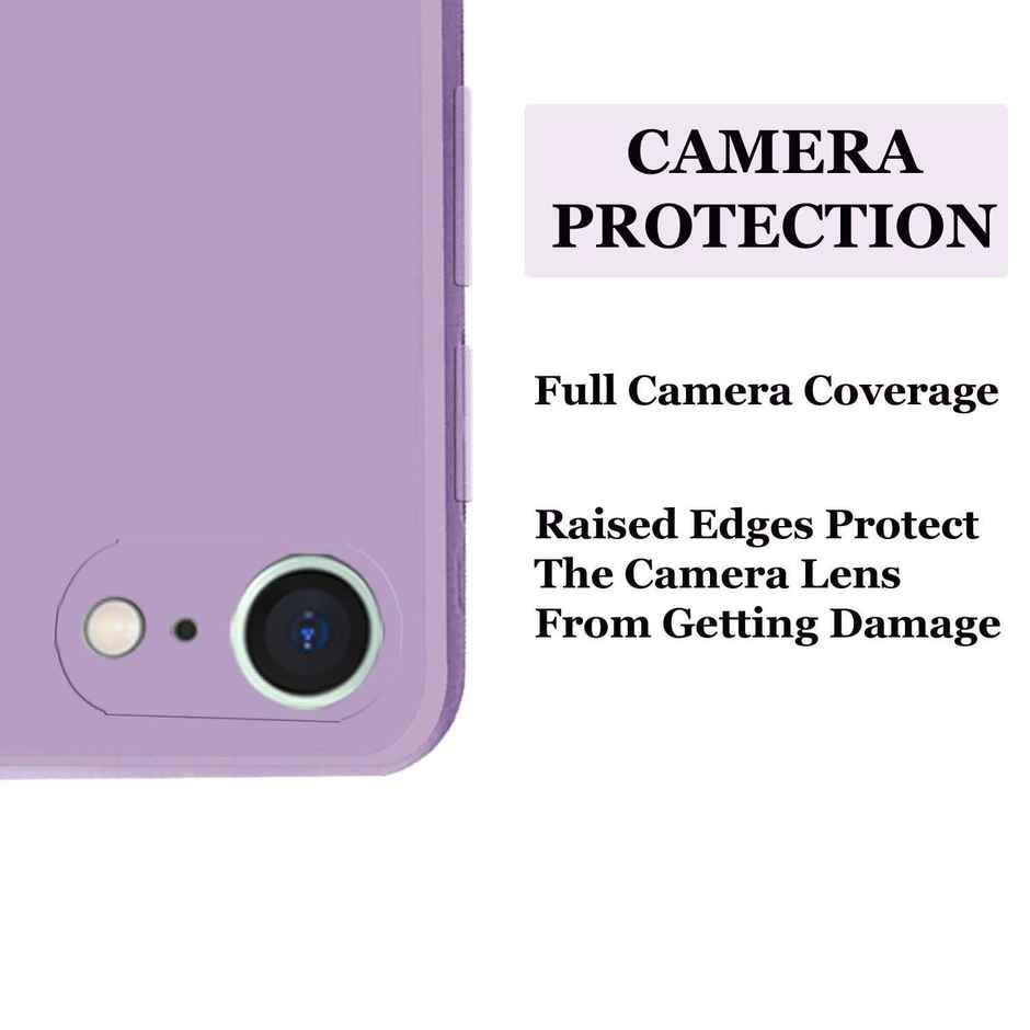 Artistque Case For Iphone 7 / Iphone Se 2020 / Iphone 8 Back Cover - Plain Liquid Silicone Cover