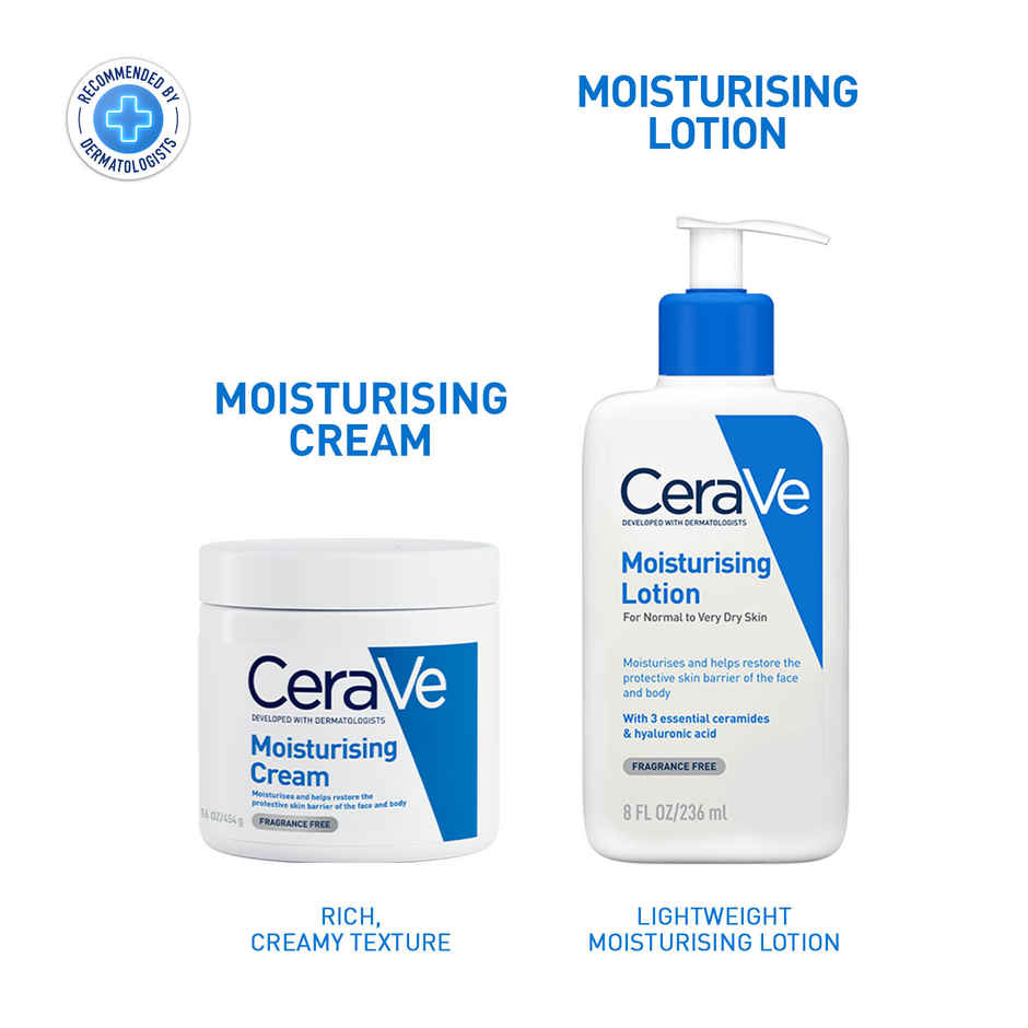 CeraVe Moisturizing Lotion for Normal to Dry Skin with Ceramides & Hyaluronic Acid