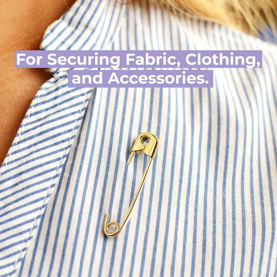 Gubb Golden Safety Pin Assorted Size