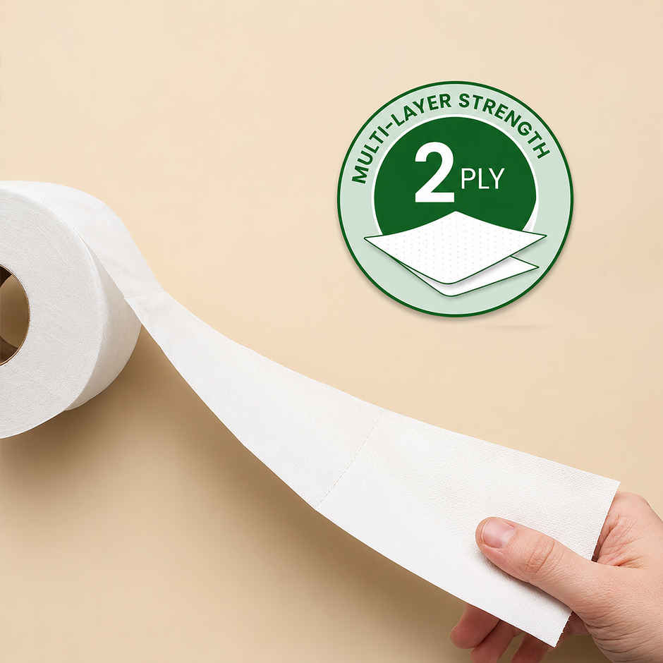 The Honest Home Company Toilet Roll (2 Ply) - Pack of 8