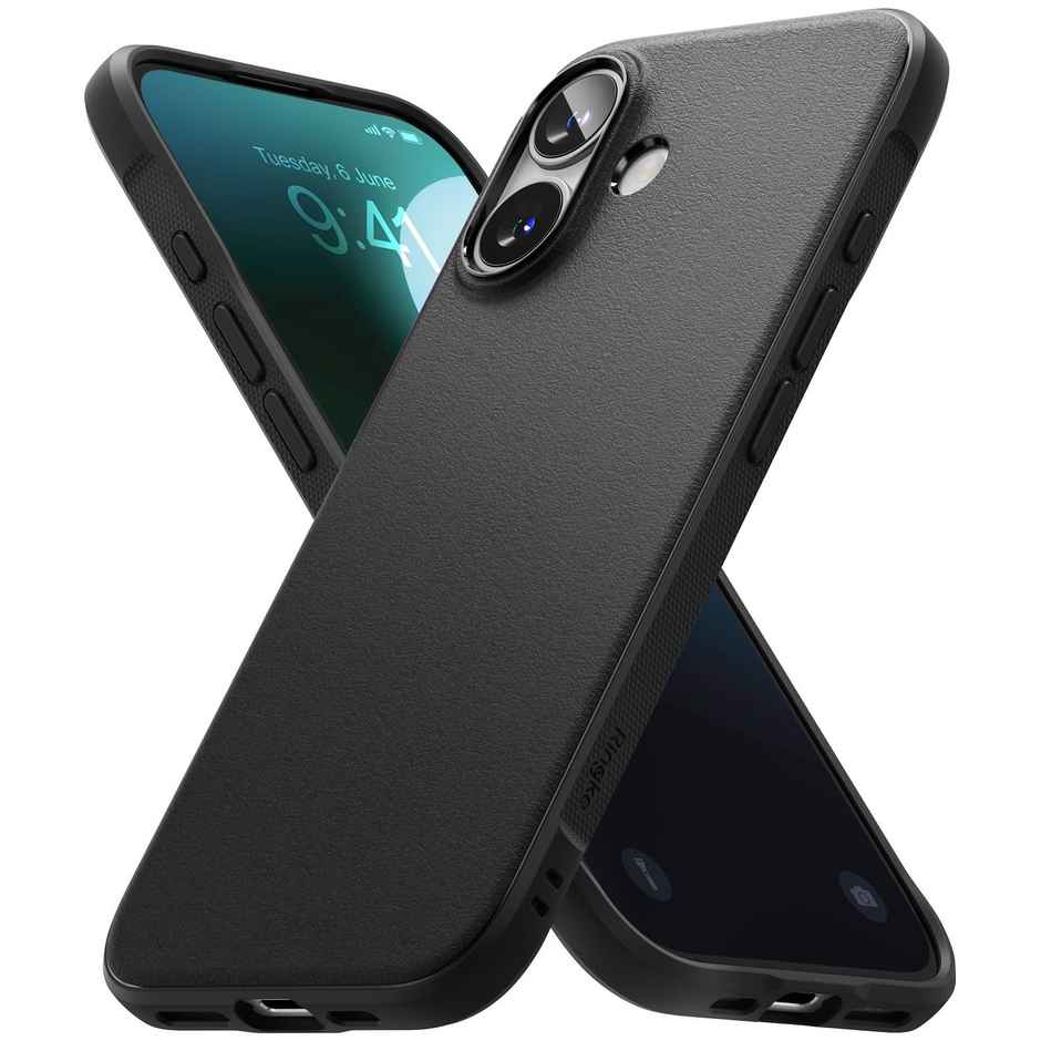 Ringke Iphone 16 Back Cover Case | Onyx - Black