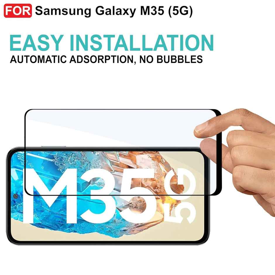 Artistque Tempered Glass for Samsung Galaxy M35 | F35 Screen Protector Guard