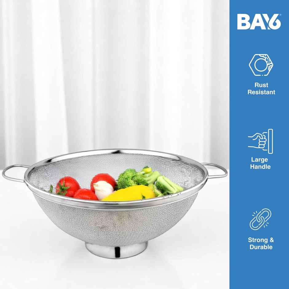 BAY6 Steel Mesh Colander - 20 cm (2000 ml)