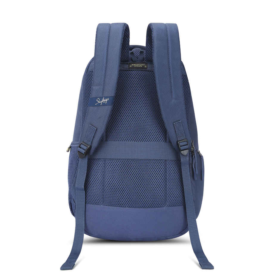 Skybags Unisex Solid Polyester 16 L Top Handle Laptop Backpack | Blue - 15.6 Inches