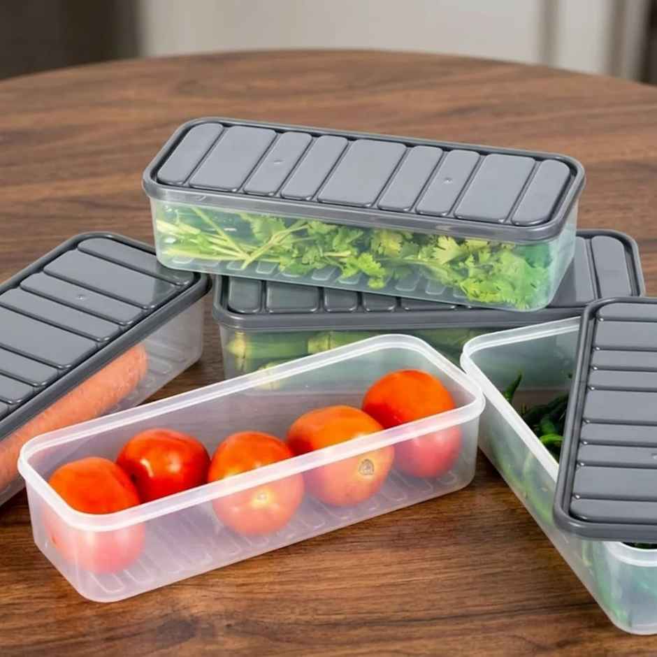 Perpetual Air Tight Plastic Storage Containers Set for Kitchen | Pantry Organizers Kitchen Items