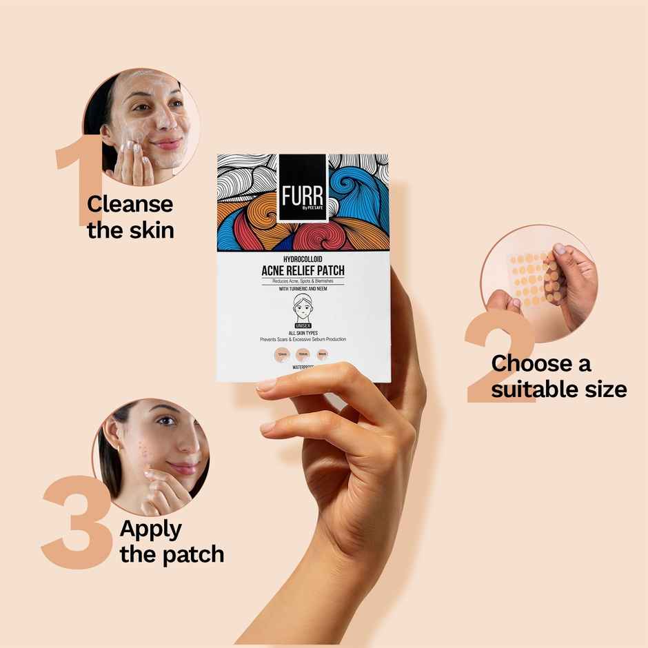 FURR By Pee Safe Acne Pimple Relief Patch