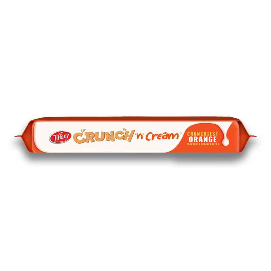 Tiffany Crunch N Cream Orange Flavoured Wafer Bar