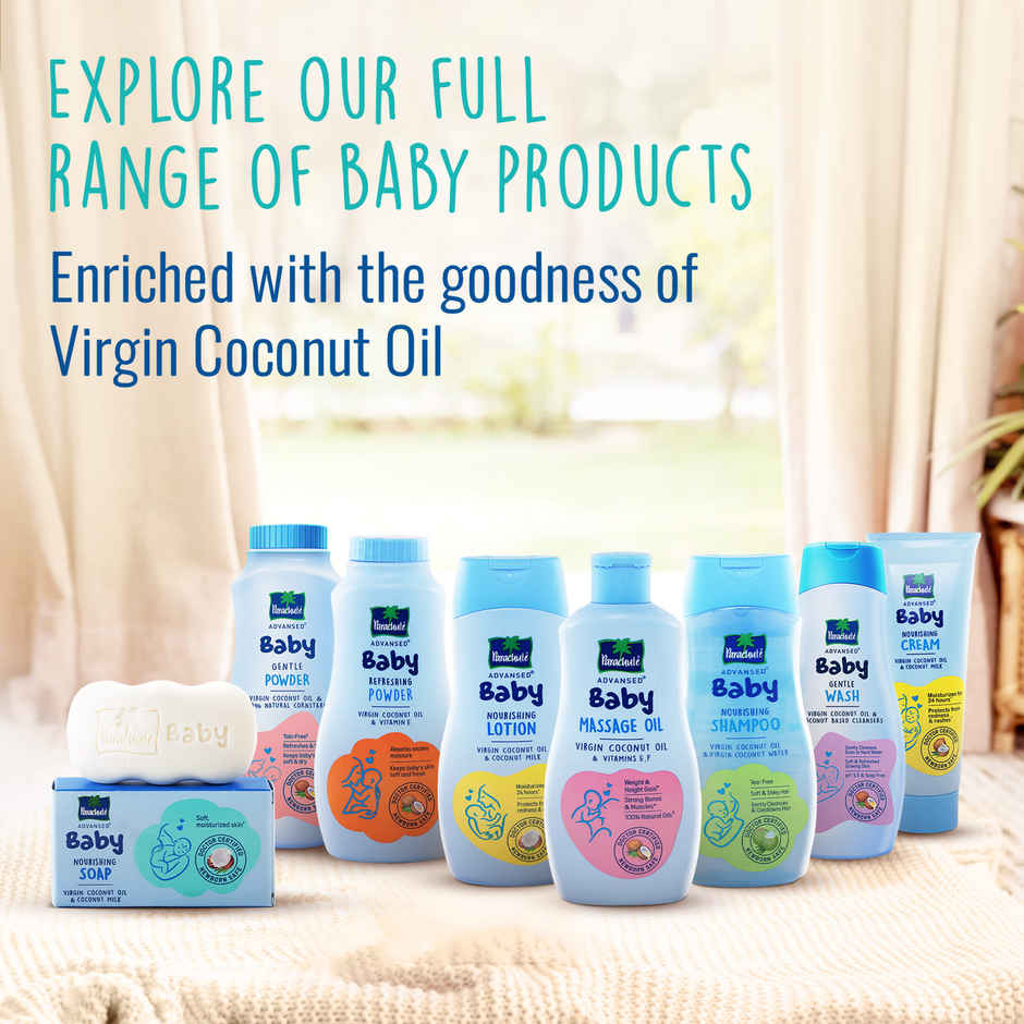 Parachute Advansed Baby Soap For Newborn Babies Virgin Coconut Oil & Coconut Milk