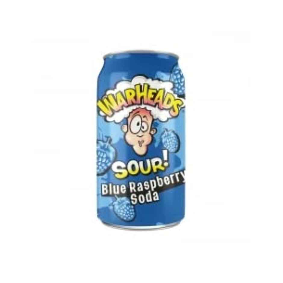 Warheads Sour Blue Raspberry Soda