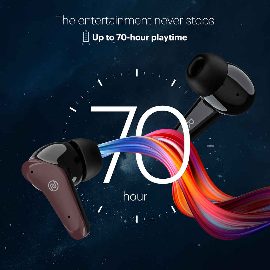 Noise Buds VS102 Plus 70H Playtime 4 Mic ENC 11mm Driver Instacharge TWS Earbuds | Deep Wine