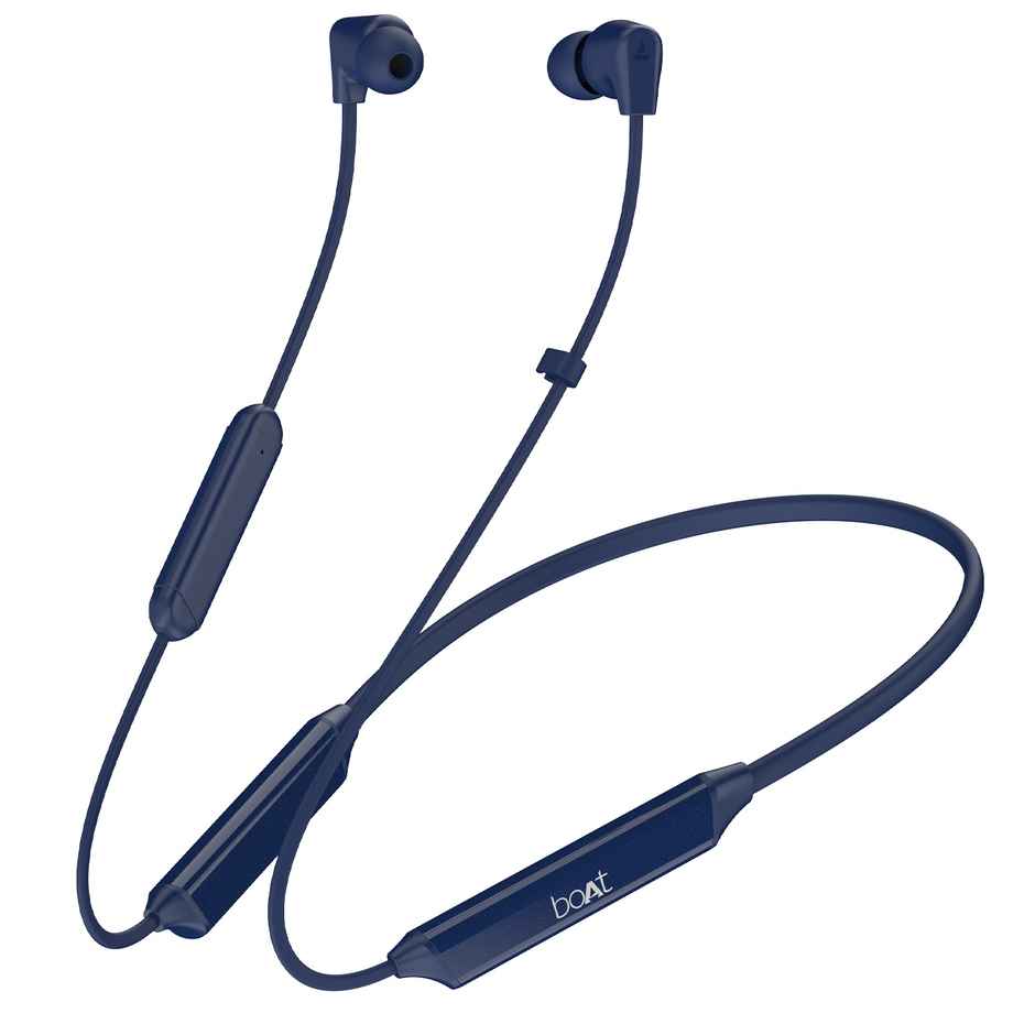 boAt Rockerz Trinity BT Neckband w/ 150H Playtime, Crystal Bionic Sound & ASAP Charge (Just Blue)