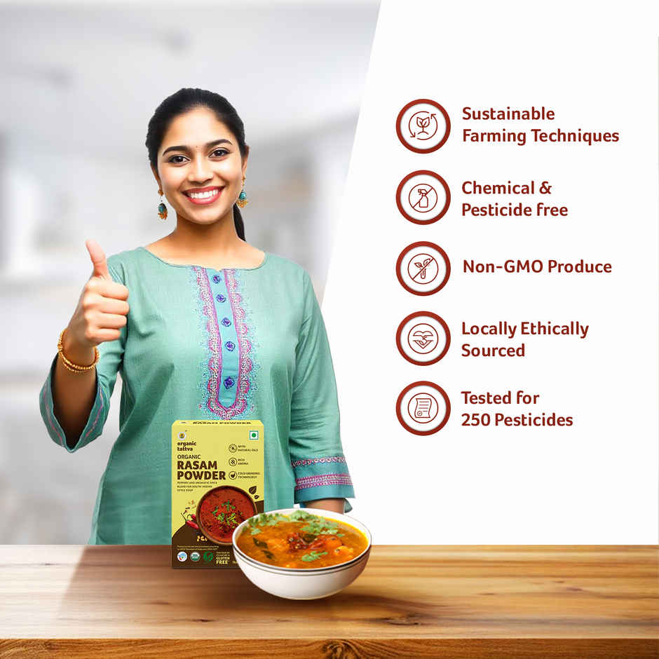 Organic Tattva Rasam Powder