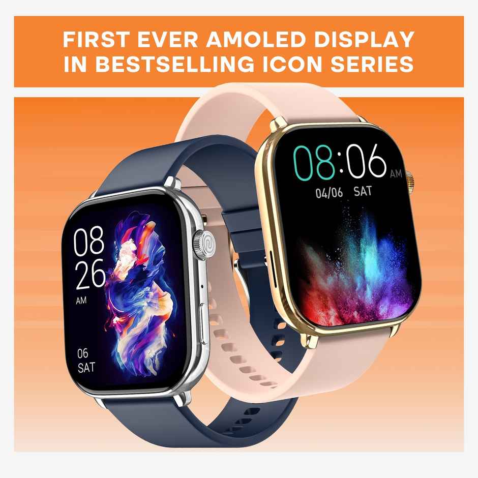 Noise ColorFit Icon 4 Smartwatch | Space Blue