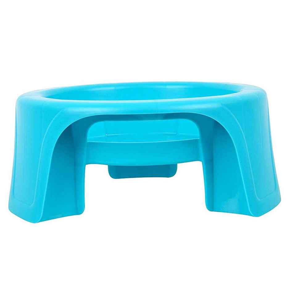 Kuber Industries Plastic Multipurpose Plant Pot Water Pot Gas Cylinder Stand (Green)-CTKTC13990