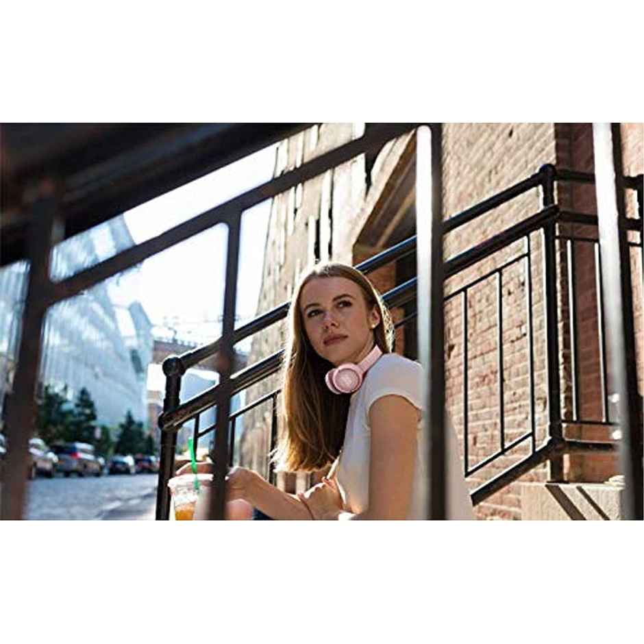 JBL T500BT Bluetooth Headphones - With Mic | 16 Hours Playtime