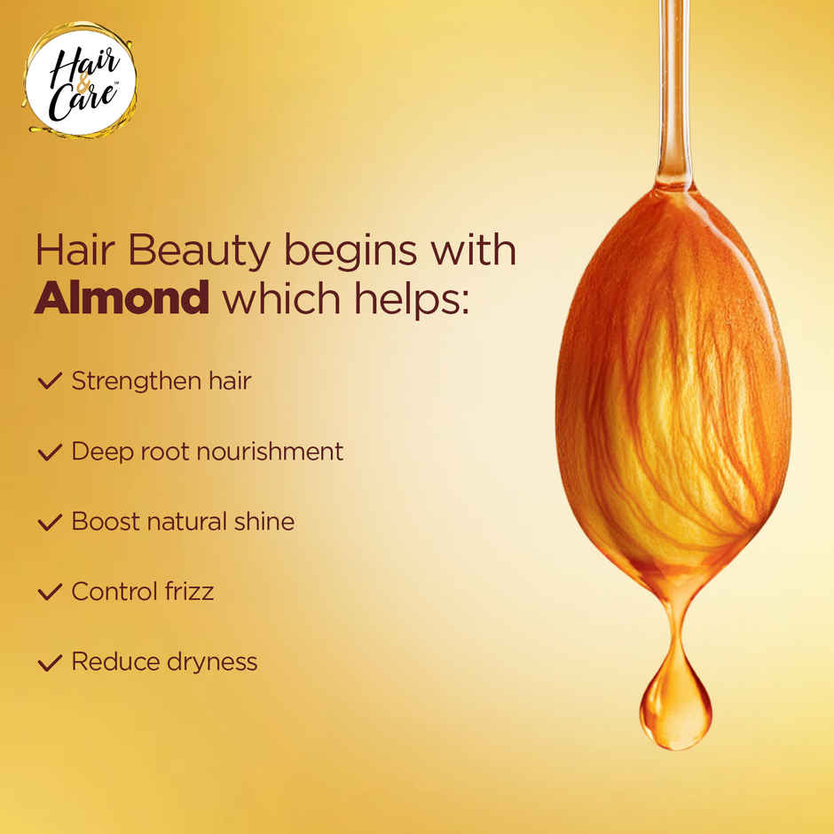 Hair & Care With Walnut & Almond,Non-Sticky Hair Oil