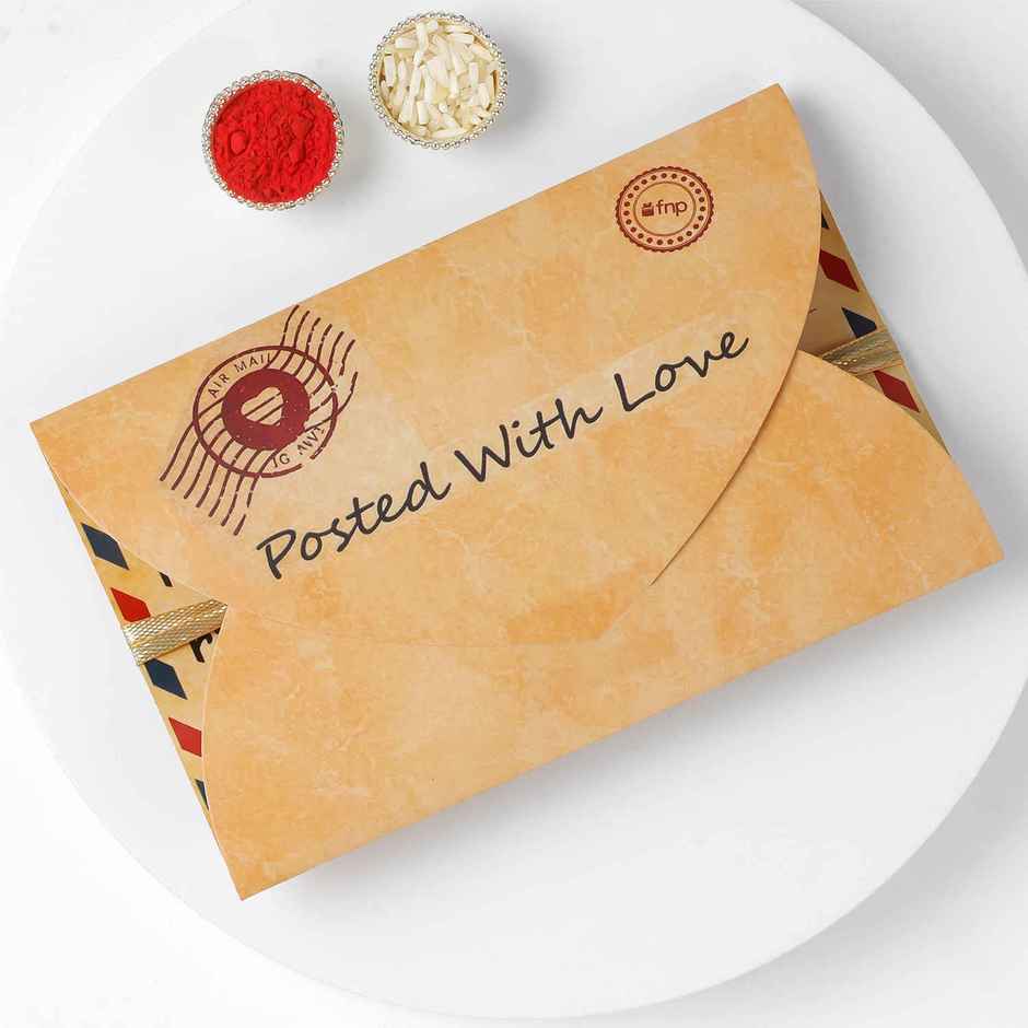 Letters of Love Rakhi | Nostalgia Postcard | Pack of 2 | FNP