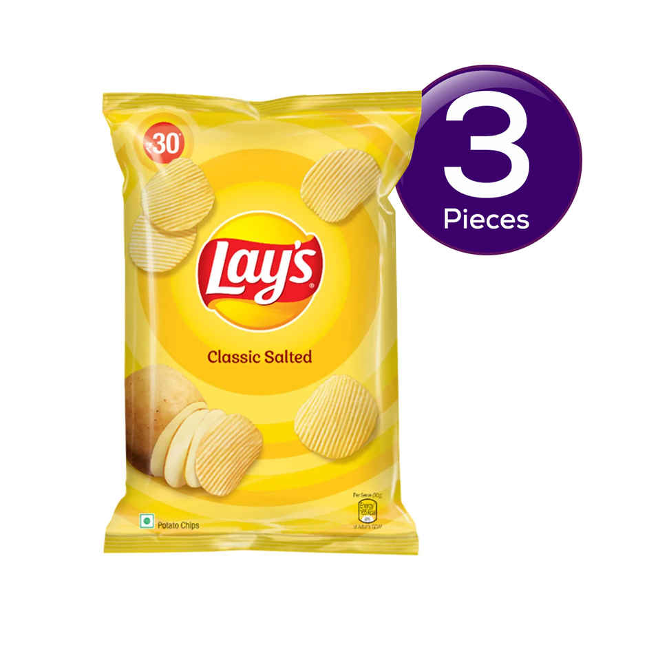 Lay's Classic Salted Potato Chips Combo