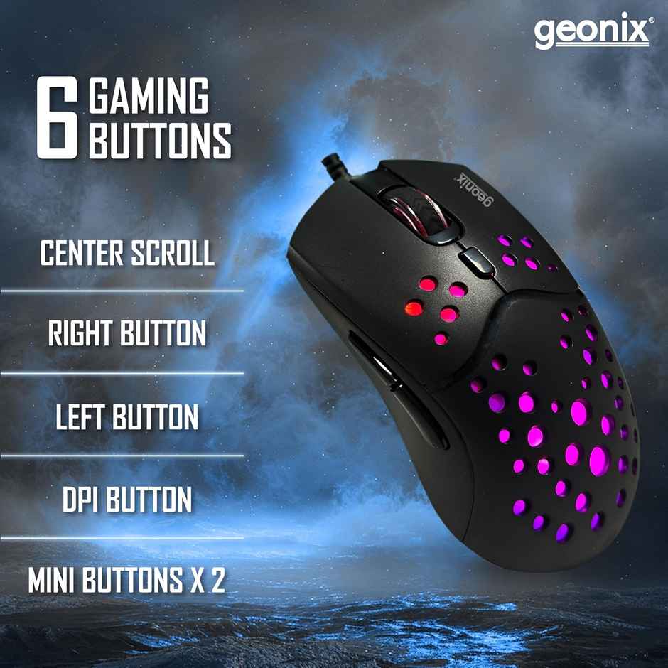 Geonix Vigor R5 Wired Gaming Mouse