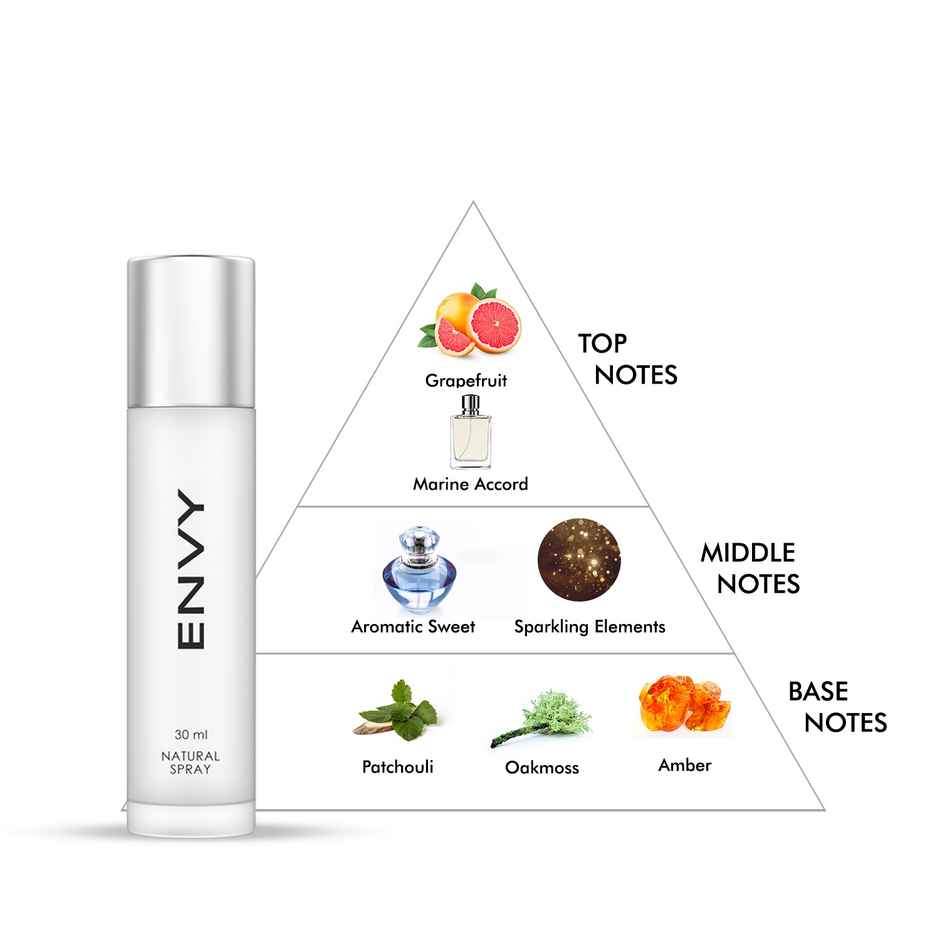 ENVY Natural Spray Women Luxury Perfume Scent