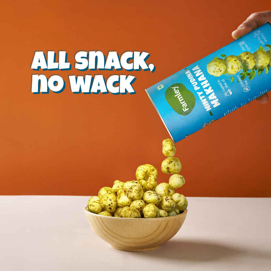 Farmley Minty Pudina Makhana Roasted In Olive Oil