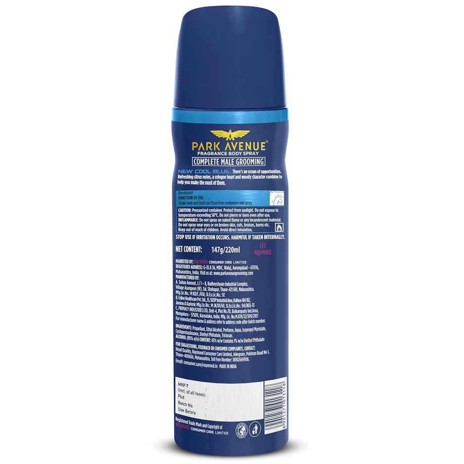 Park Avenue Deo Cool Blue Freshness Mega Pack Fresh Citrus