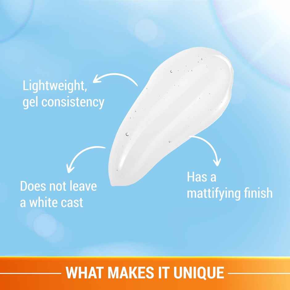 Lotus Herbals Safe Sun Uv Screen Mattegel Ultra Soothing Sunscreen PA+++ SPF 50 Matte Look Oil Control For Normal to Oily Skin