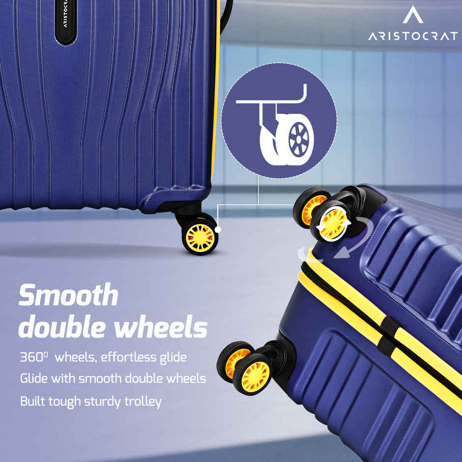 Aristocrat Vortex Plus Trolley | Midnight Blue - 55 L