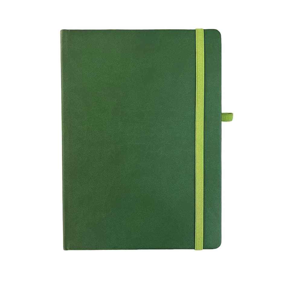 ABK A5 Pu Diary Ruled - 80 Gsm 192 Pages - Green