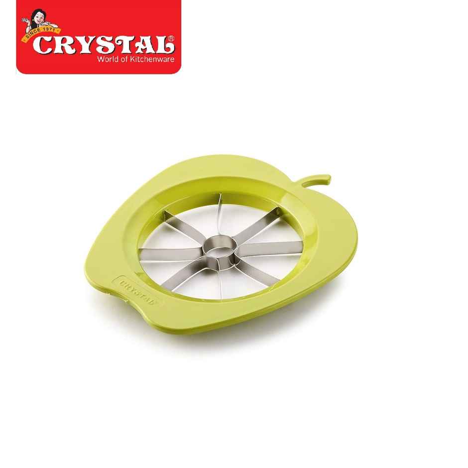 Crystal Plastic Apple Cutter, Assorted Color
